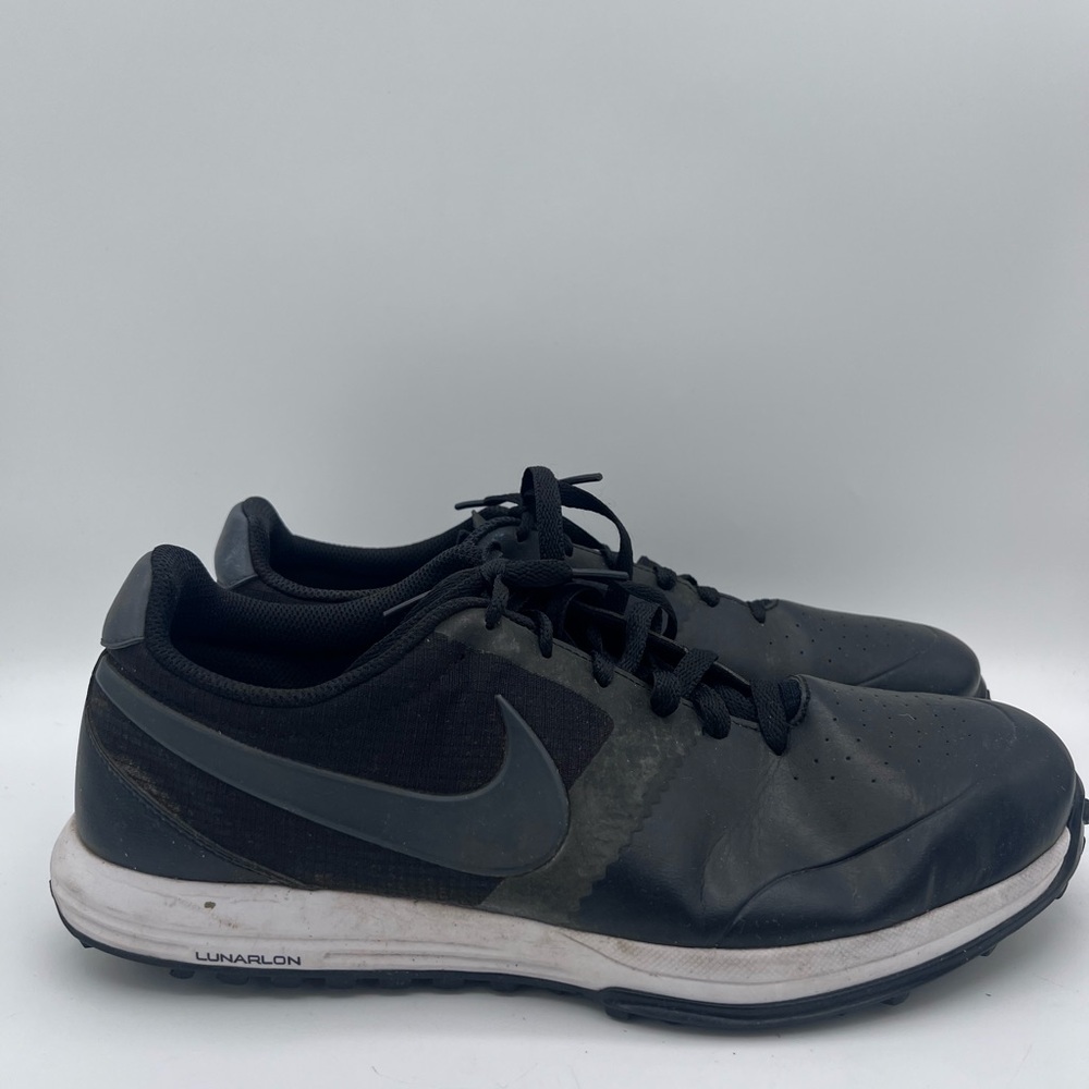 Nike‎ Shoes W 11.5 Lunar Mont Royal Spikeless Golf Sneakers 652531-001 Black